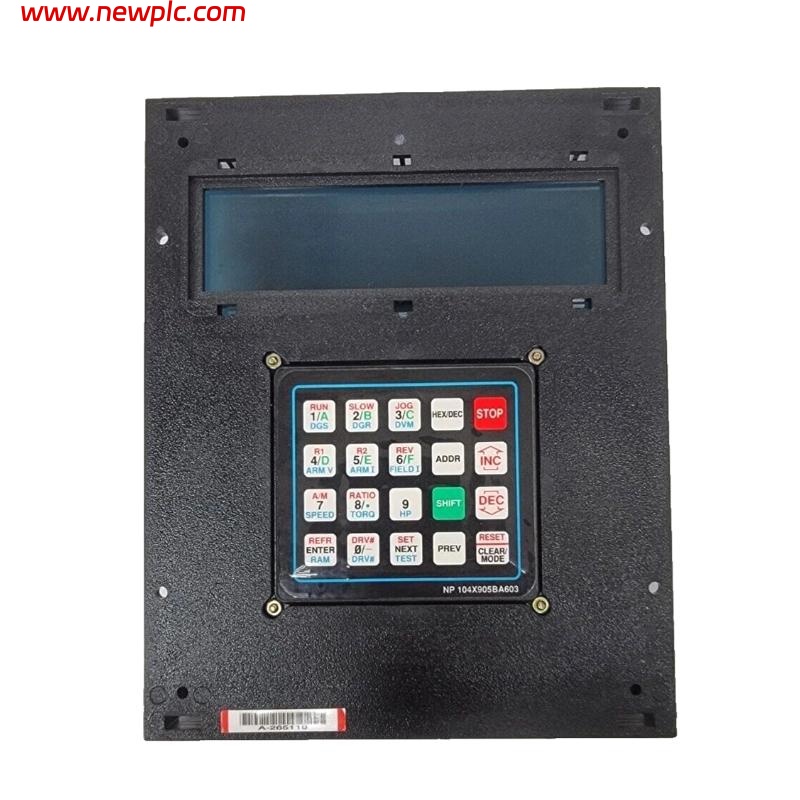 GE 104X905BA603 Display Panel With Keypad