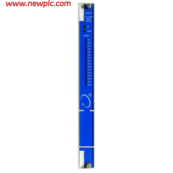 Bently Nevada 3500/33-A01-B00 Vibration/Speed Transducer Input Module (Monitoring Card)