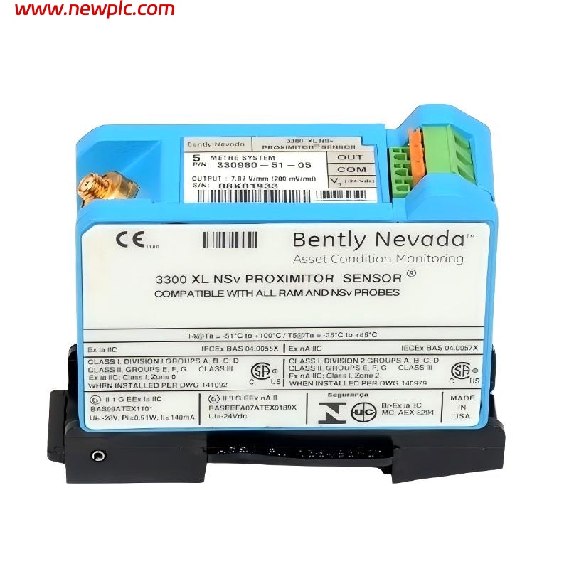 Bently Nevada 330980-91-05 3300 XL Proximitor Sensor