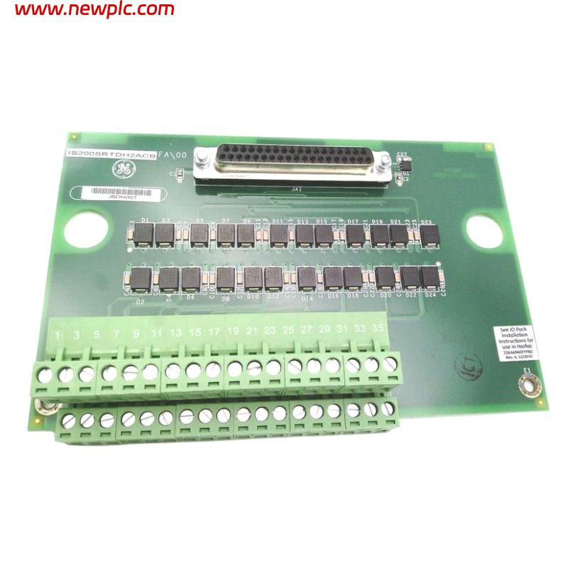 GE Fanuc IS200SRTDH2A Compact RTD Terminal Block