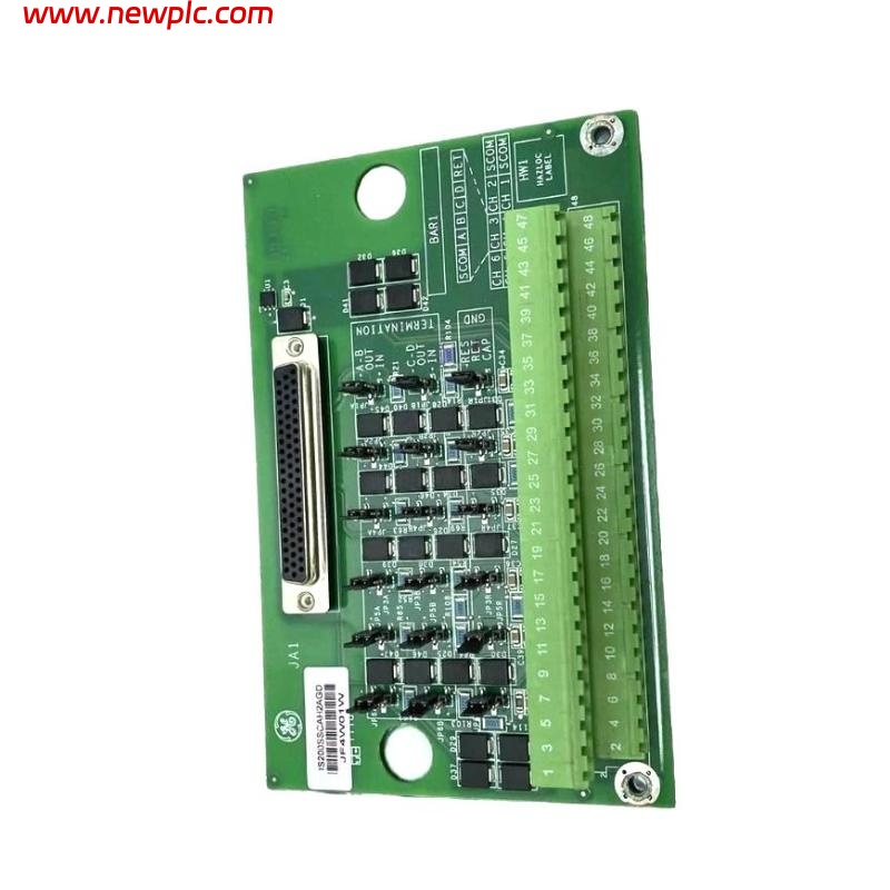 GE Fanuc IS200SSCAH1A Serial Communication I/O Terminal Board