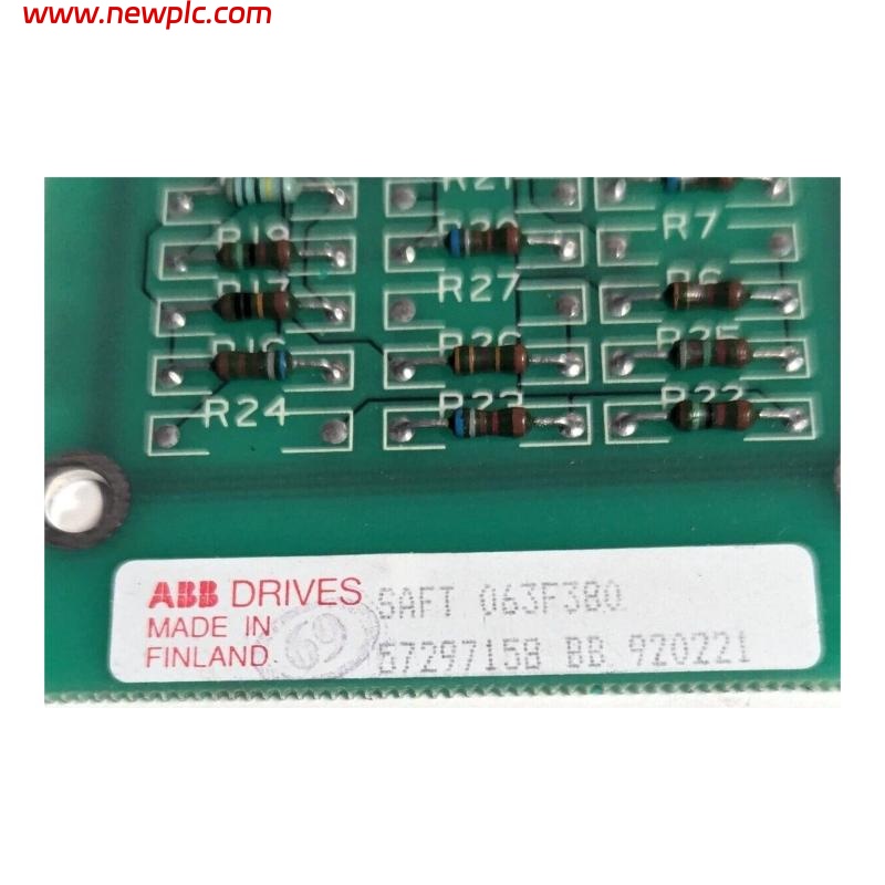 ABB SAFT 063F380 57297158 Current Regulating Card