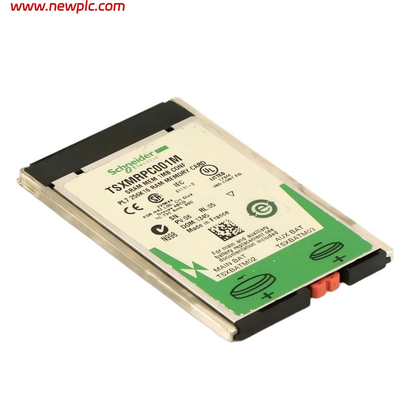 Schneider TSXMRPC001M Configurable SRAM Memory Extension Module