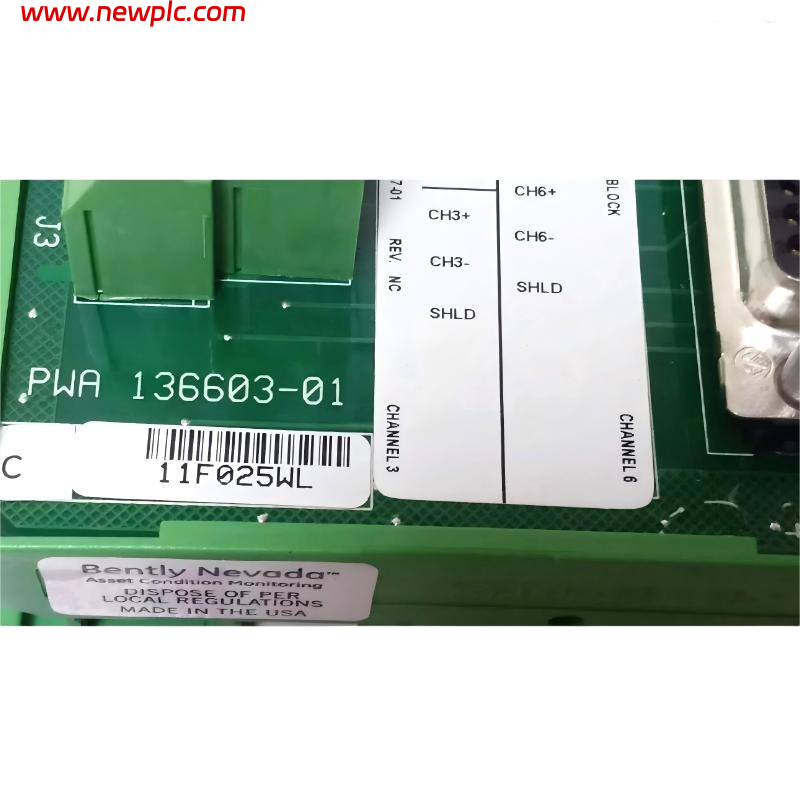 Bently Nevada 136603-01 Process Variable Monitor Module