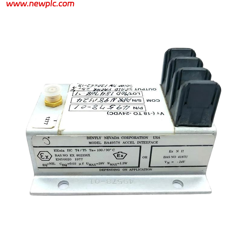 Bently Nevada 49578-01 Standard Acceleration Interface Module