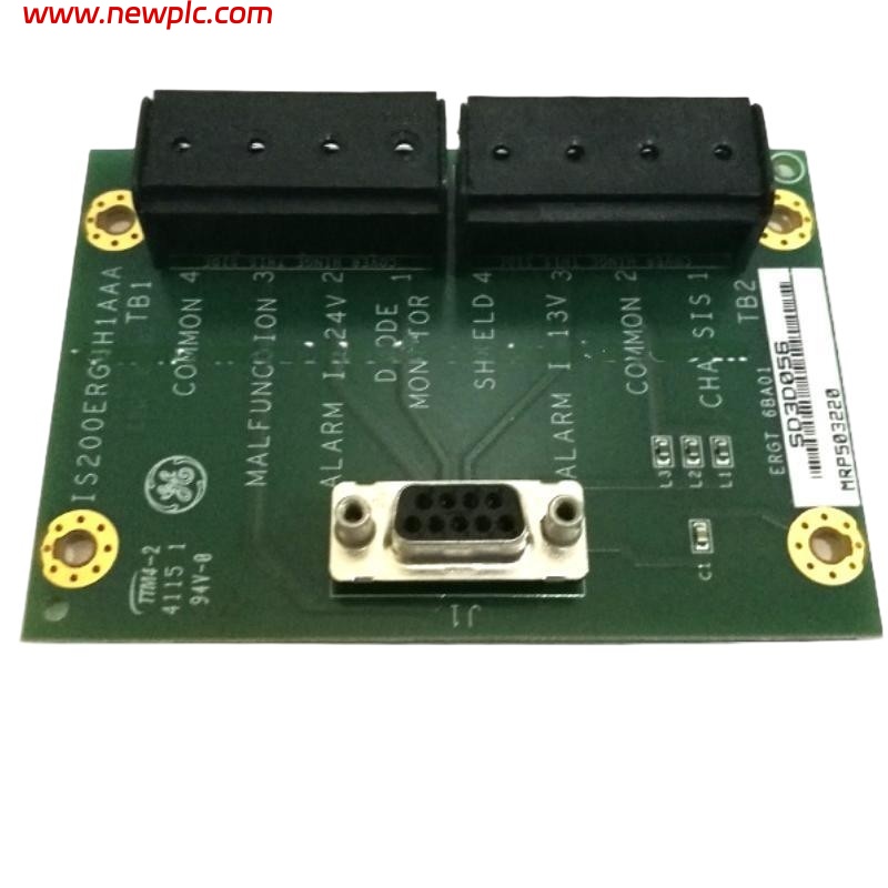 GE IS200ERGTH1A Ground Detector Interface Terminal Board GE IS200ERGTH1A Ground Detector Interface Terminal Board