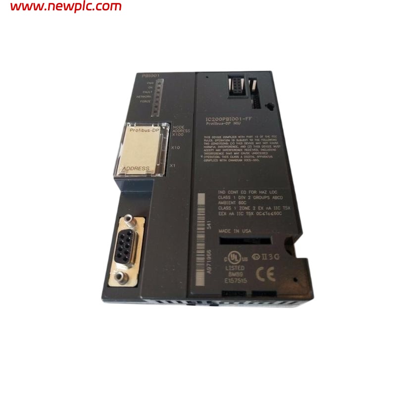 GE IC200PBI001 Pushbutton Interface Module