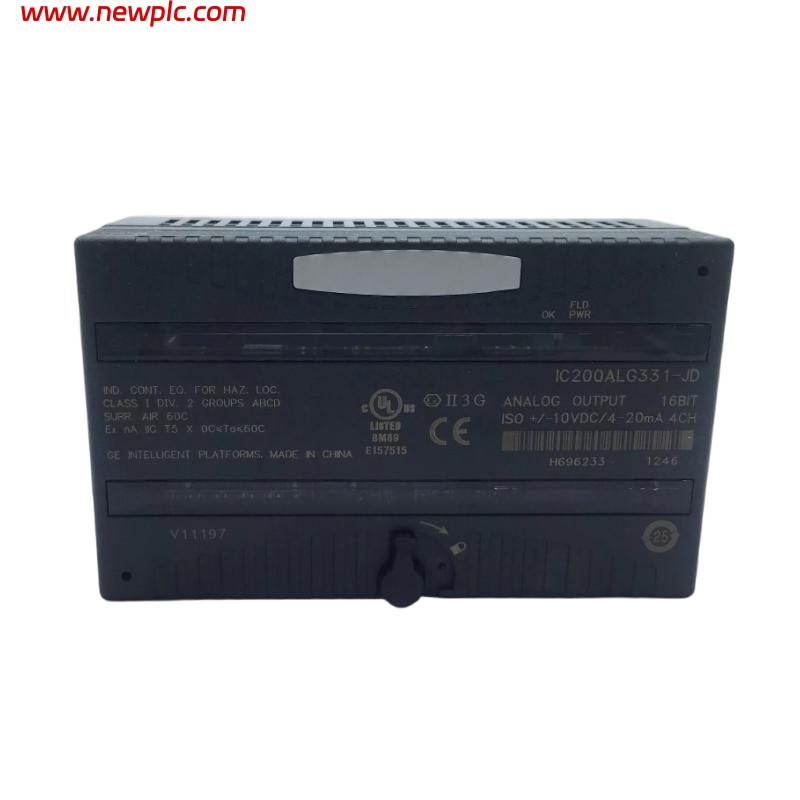 GE IC200ALG331 GE Fanuc VersaMax I/O
