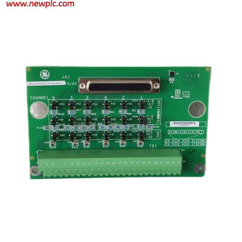 GE IS200STCIH2AED Simplex Contact Input Terminal Board