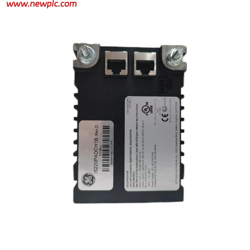 GE IS220PAOCH1B Analog Output Module