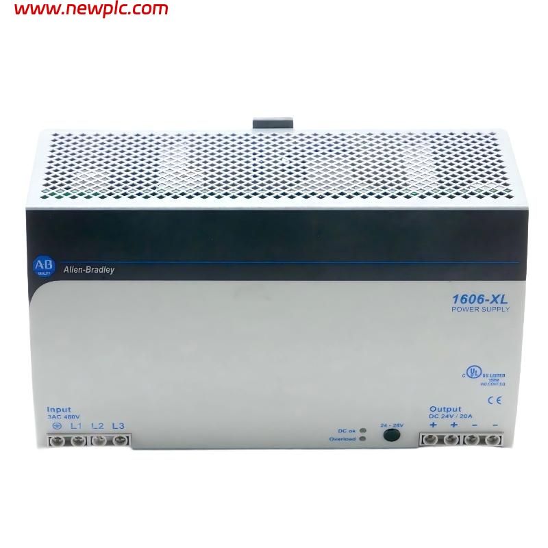 Allen Bradley 1606-XL480E-3 Industrial AC/DC 3‑Phase Switched‑Mode Power Supply
