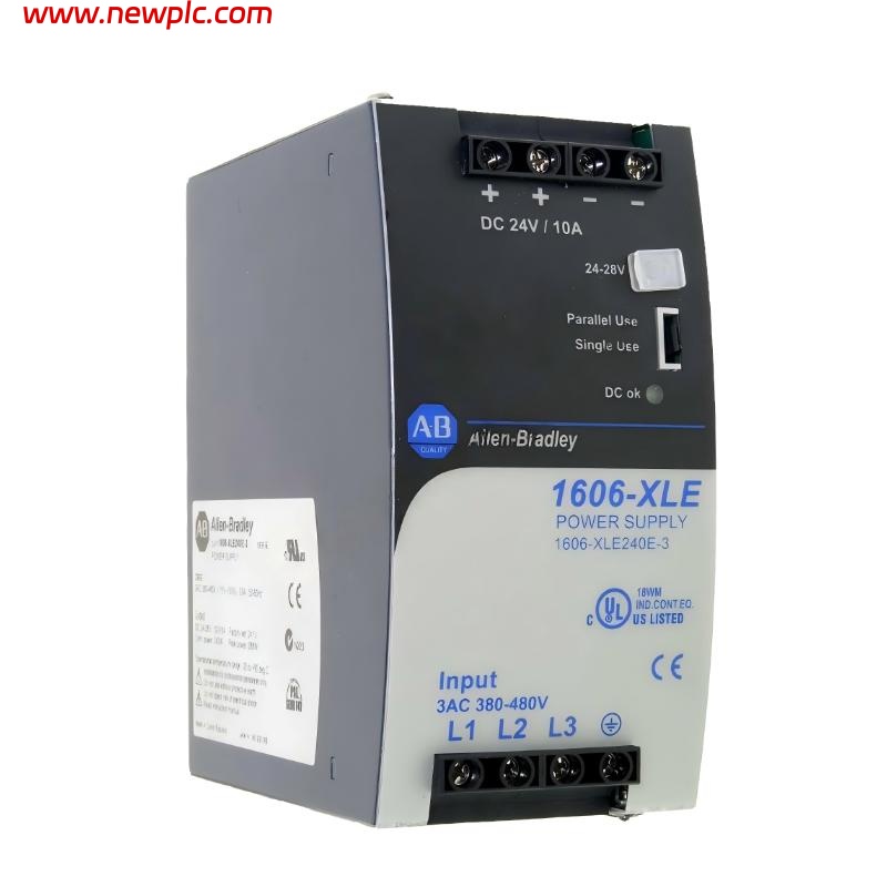 Allen Bradley  1606-XLE240E-3 Industrial AC/DC 3‑Phase Switched‑Mode Power Supply