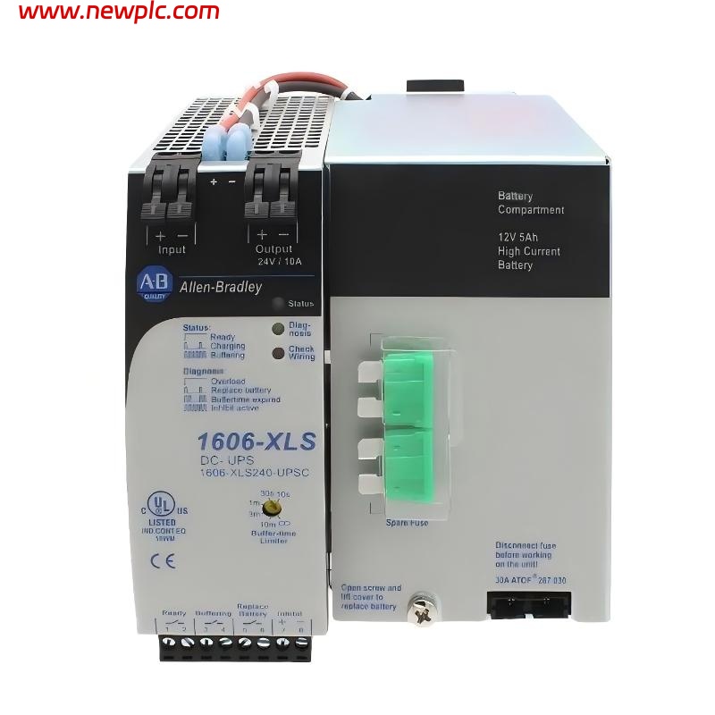 Allen Bradley 1606-XLS240-UPSC Industrial DC-UPS Module with Integrated Battery