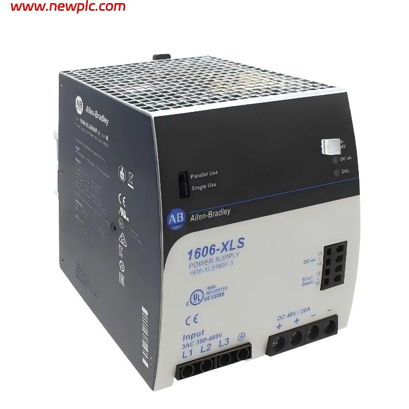 Allen Bradley 1606-XLS960F-3 Industrial AC/DC Three-Phase Switched-Mode Power Supply
