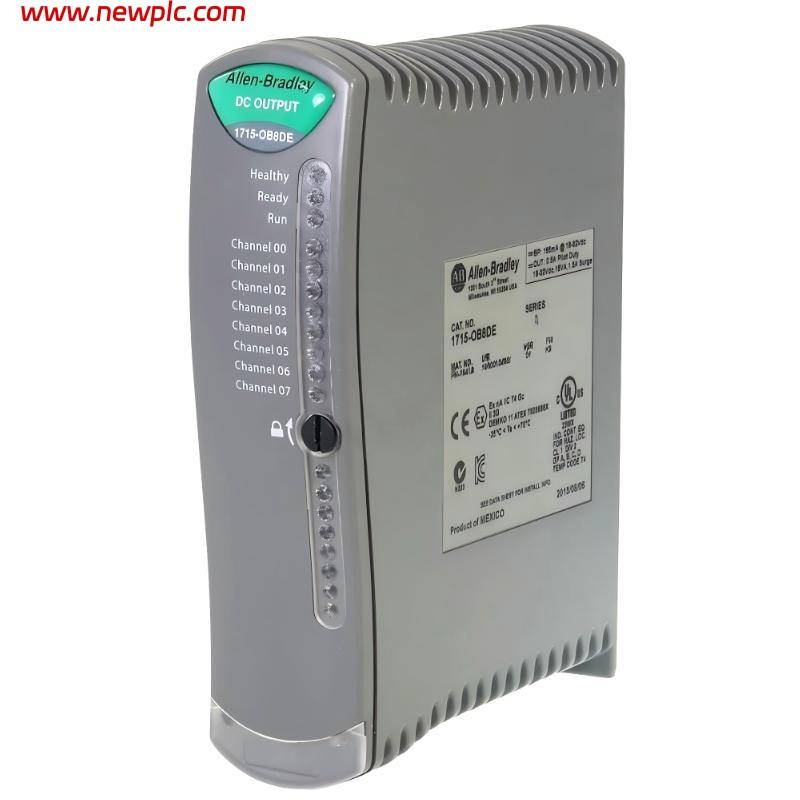 Allen Bradley 1715-OB8DE Industrial 8‑Point Digital Output Module