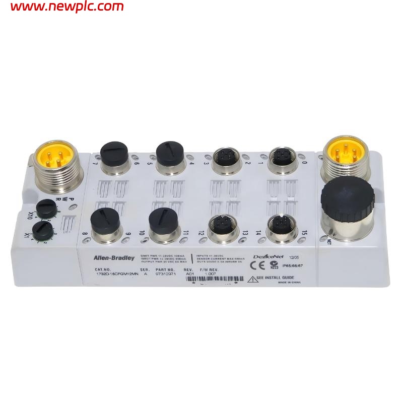 Allen Bradley 1732D-16CFGM12MN Industrial Discrete I/O Module