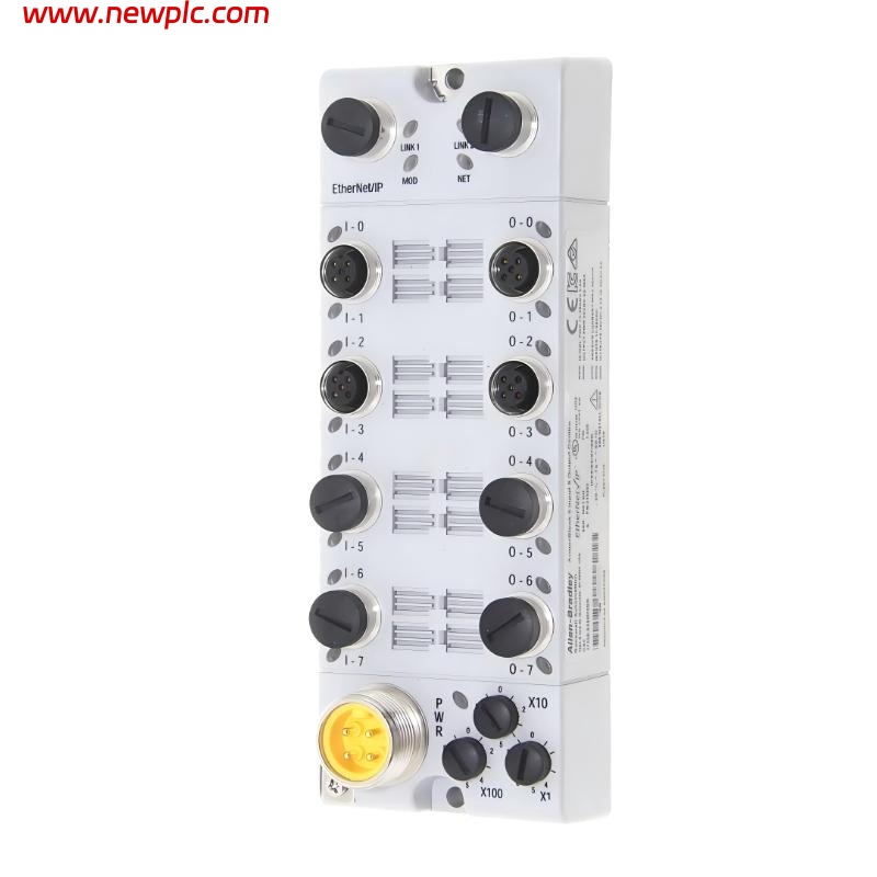 Allen Bradley 1732E-8X8M12DR Industrial EtherNet/IP I/O Module