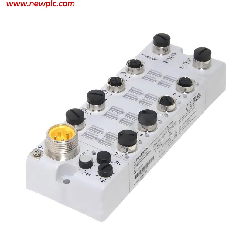 Allen Bradley 1732E-8X8M12DR Industrial EtherNet/IP I/O Module