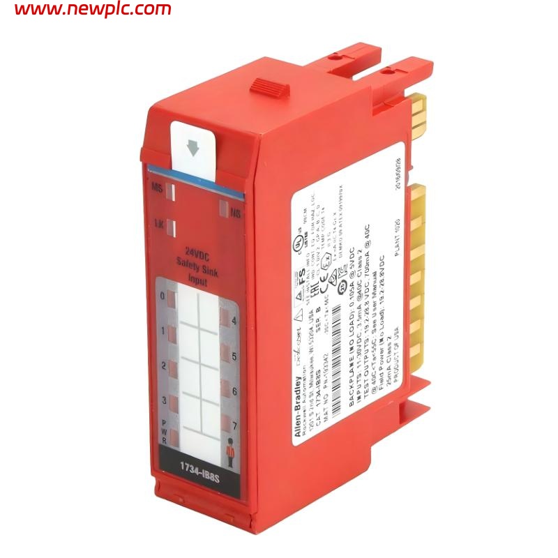 Allen Bradley 1734-IB8S Safety-rated digital DC sinking input module