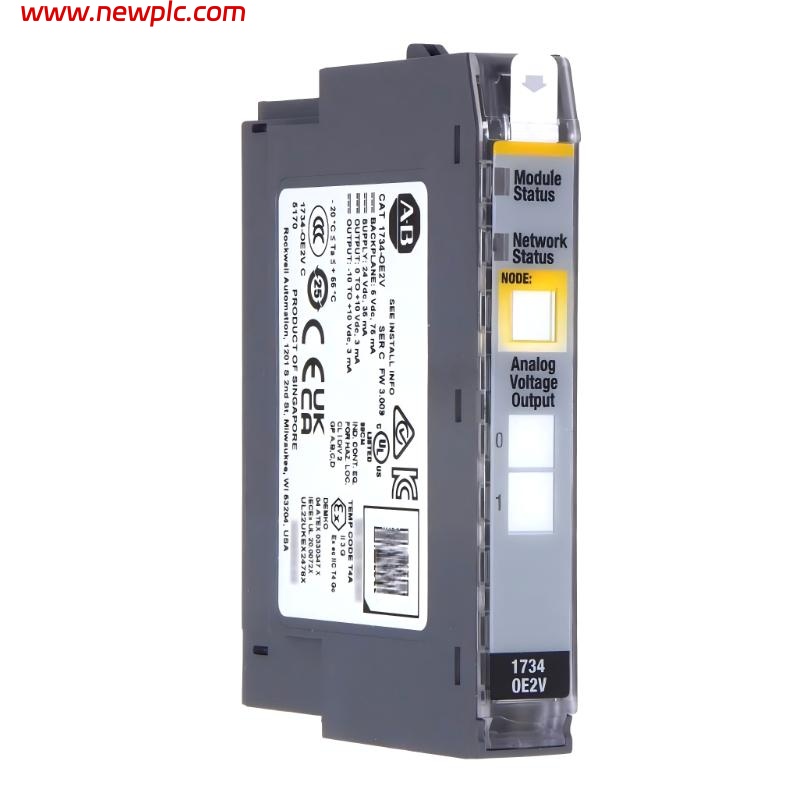 Allen Bradley 1734-OE2V POINT I/O Analog Voltage Output Module