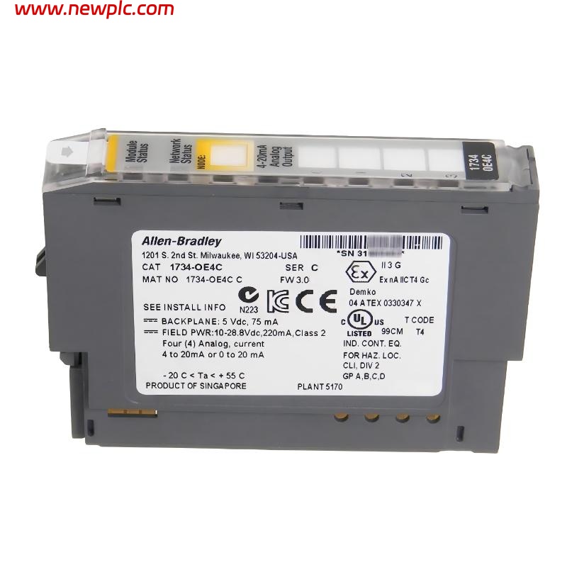 Allen Bradley 1734-OE4C POINT I/O 4‑channel analog current output module