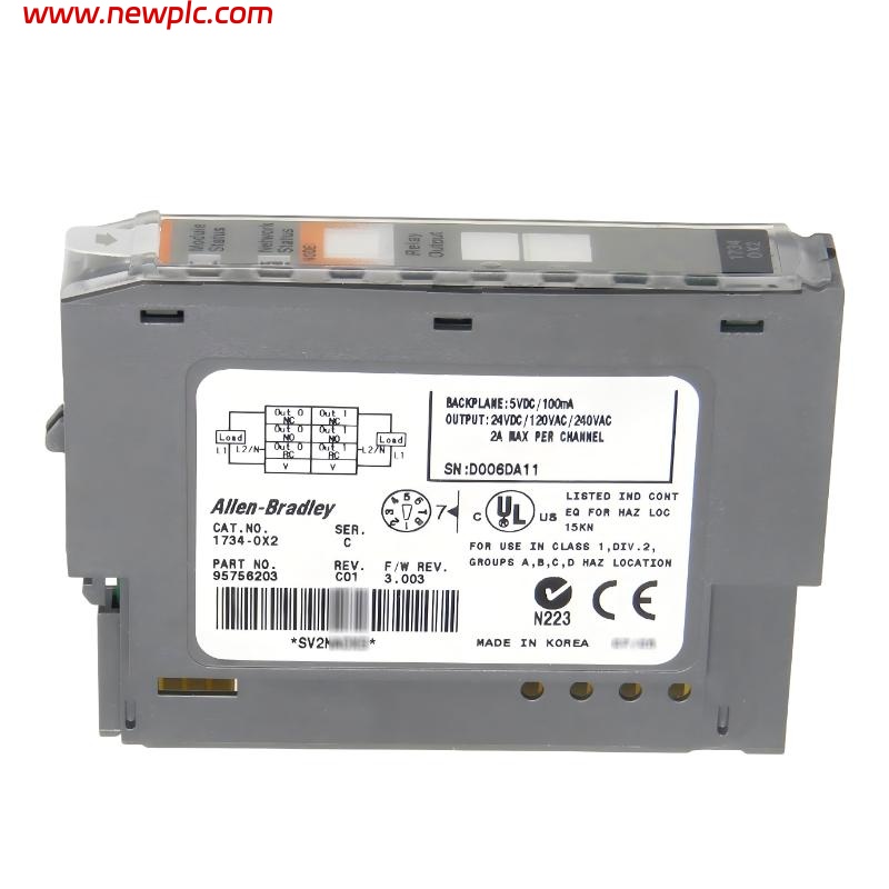 Allen Bradley 1734-OX2 POINT I/O 2‑point Output (Relay) Module