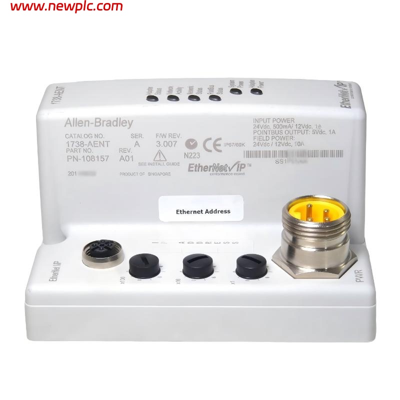 Allen Bradley 1738-AENT ArmorPoint EtherNet/IP Communication Adapter