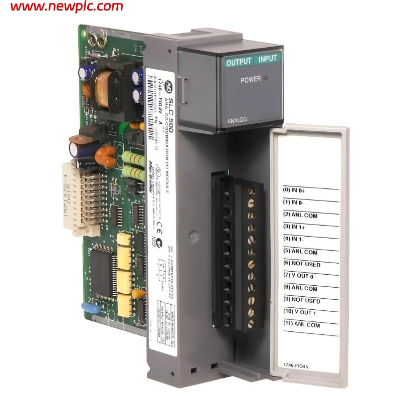 Allen Bradley 1746-FIO4V SLC 500 Fast Analog Combination Module