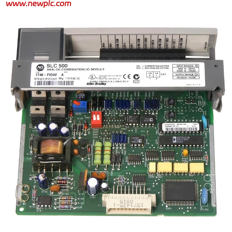 Allen Bradley 1746-FIO4V SLC 500 Fast Analog Combination Module