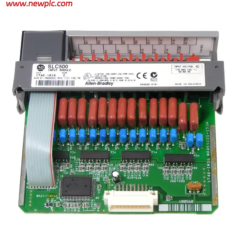 Allen Bradley 1746-IM16 SLC 500 16-Channel AC Digital Input Module
