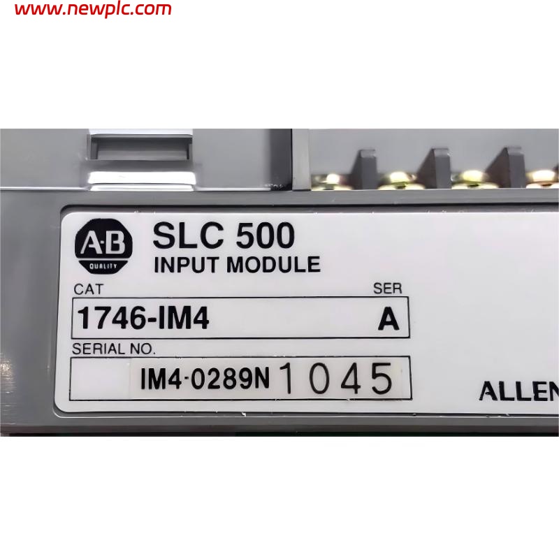 Allen Bradley 1746-IM4 SLC 500 4-Channel AC Digital Input Module Allen Bradley 1746-IM4 SLC 500 4-Channel AC Digital Input Module