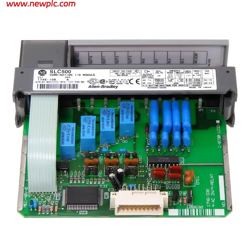 Allen Bradley 1746-IO8 SLC 500 8‑Point Digital I/O Combination Module