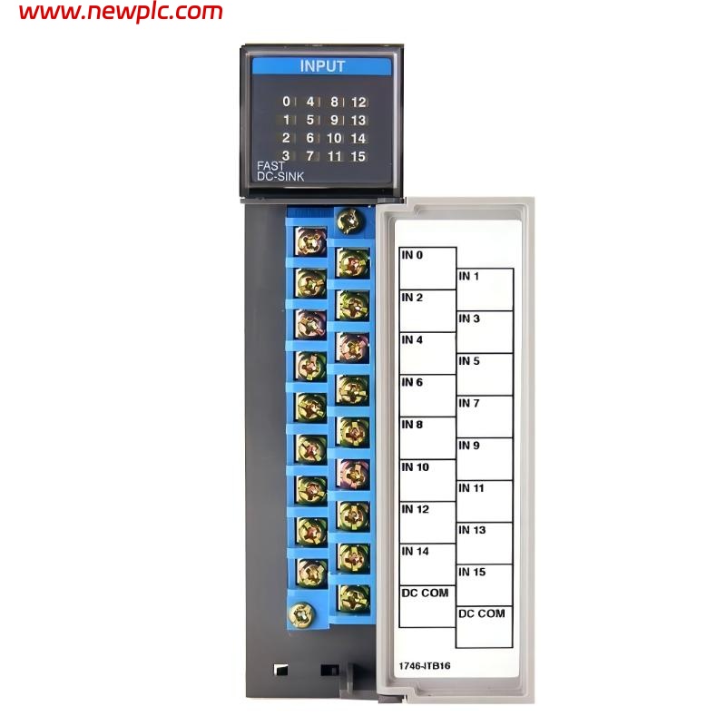 Allen Bradley 1746-ITB16 SLC 500 16‑Channel Fast‑Response DC Sinking Input Module Allen Bradley 1746-ITB16 SLC 500 16‑Channel Fast‑Response DC Sinking Input Module