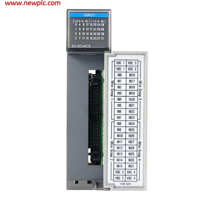 Allen Bradley 1746-IV32 SLC 500 32‑Channel DC Digital Input Module