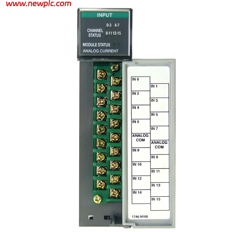 Allen Bradley 1746-NI16I SLC 500 16-Channel Isolated Analog Current Input Module Allen Bradley 1746-NI16I SLC 500 16-Channel Isolated Analog Current Input Module