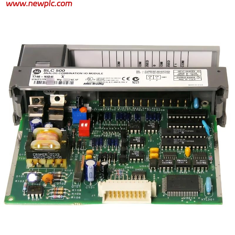 Allen Bradley 1746-NIO4I SLC 500 4-Channel Analog Combination Module