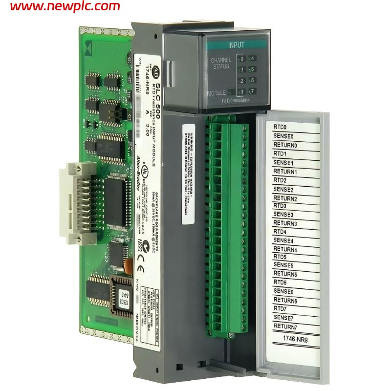 Allen Bradley 1746-NR8 SLC 500 8‑Channel Discrete Relay Output Module Allen Bradley 1746-NR8 SLC 500 8‑Channel Discrete Relay Output Module