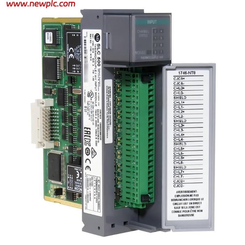 Allen Bradley 1746-NT8 SLC 500 8‑Channel Discrete Transistor Output Module Allen Bradley 1746-NT8 SLC 500 8‑Channel Discrete Transistor Output Module