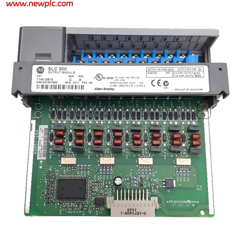 Allen Bradley 1746-OB16 SLC 500 16‑Channel DC Discrete Output Module