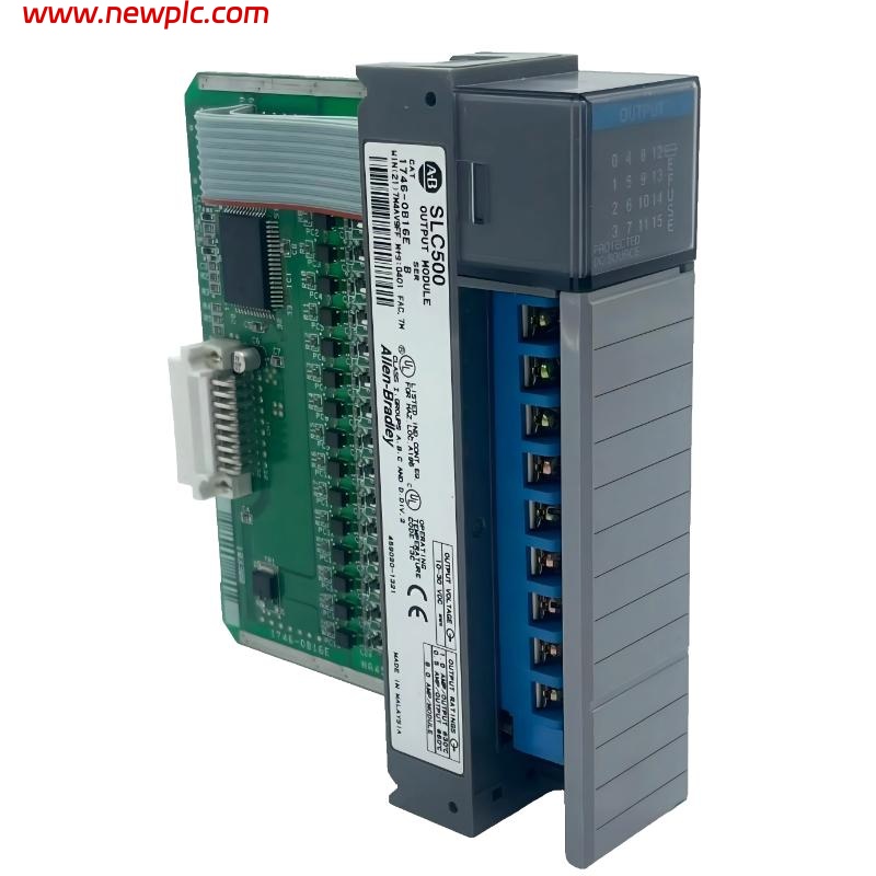 Allen Bradley 1746-OB16E SLC 500 16-Channel Electronically Protected DC Output Module