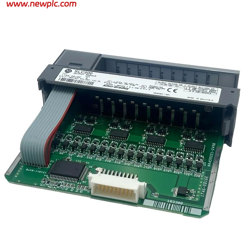 Allen Bradley 1746-OB16E SLC 500 16-Channel Electronically Protected DC Output Module