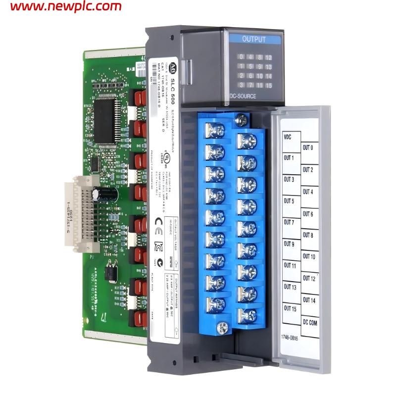 Allen Bradley 1746-OB6EI SLC 500 6-Channel Electronically Protected DC Output Module Allen Bradley 1746-OB6EI SLC 500 6-Channel Electronically Protected DC Output Module
