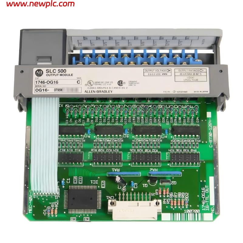 Allen Bradley 1746-OG16 SLC 500 16-Channel TTL Digital Output Module