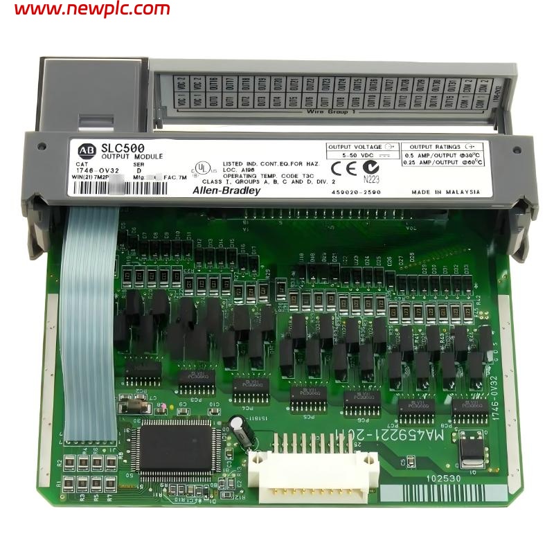 Allen Bradley 1746-OV32 SLC 500 32-Channel AC Output Module Allen Bradley 1746-OV32 SLC 500 32-Channel AC Output Module