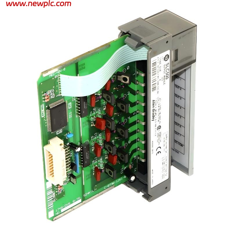 Allen Bradley 1746-OV8 SLC 500 8-Channel DC Digital Output Module Allen Bradley 1746-OV8 SLC 500 8-Channel DC Digital Output Module