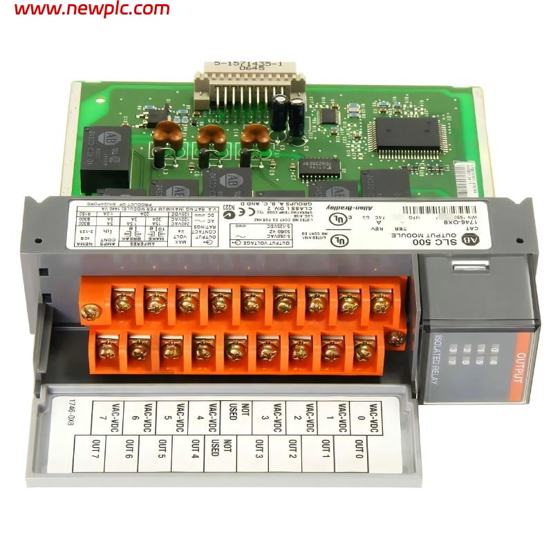 Allen Bradley 1746-OX8 SLC 500 8‑Point Digital Contact Output Module