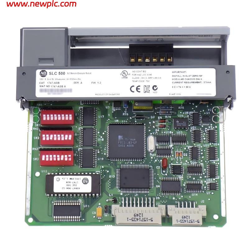 Allen Bradley 1747-ASB SLC 500 Remote I/O Adapter Module