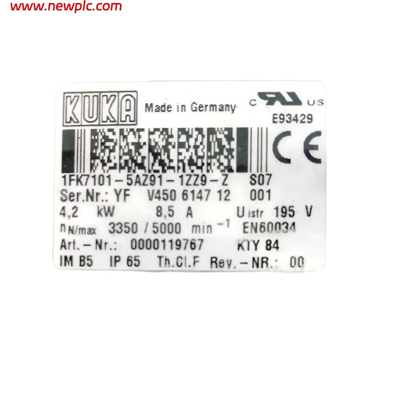 ABB 1FK7101-5AZ91-1ZZ9-ZS07 00-119-767 Servo Motor