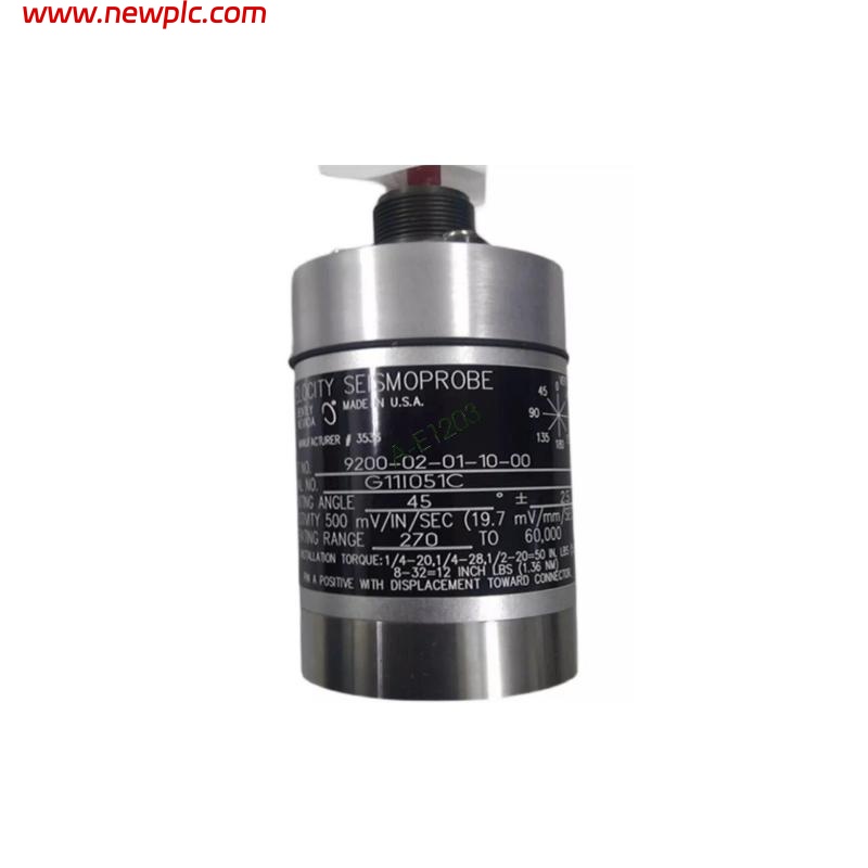 Bently Nevada 9200-09-05-05-00 Velocity Transducer