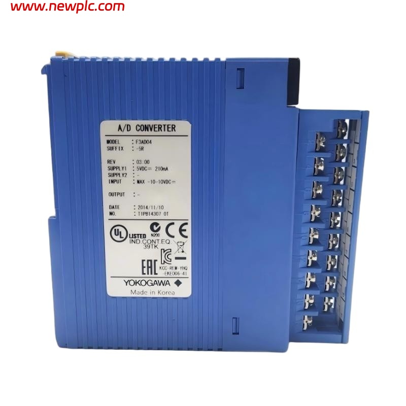 Yokogawa F3AD04-5R Analog Input Module for FA‑M3 PLC